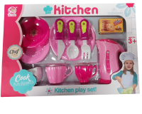 Kitchen Playset Cook Eat and Drink Pretend