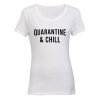Quarantine & Chill - Ladies - T-Shirt Photo
