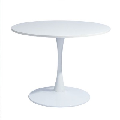 Photo of Basics Clift 100cm Dining Table All White