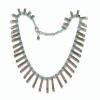 doubleW Jewels Handmade Hematite Howalite gemstone & Shell Necklace - Cert R2'400 Incld Photo