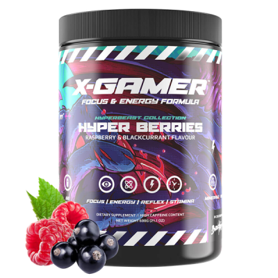 Photo of X Gamer X-Gamer 600g X-Tubz Hyper Berries Enery Drink and Vitamin Supplement