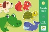Djeco Duo Puzzle - Animals Photo