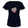 Nerdy Love Owl - Ladies - T-Shirt Photo