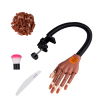 iMbali Nail Manicure Art Training Practice Hand with Nail File and brush Photo