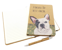 Forever my Best Friend Cork Notebook with Pen