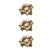 American Style Irregular Wood Candle Holders Set Photo