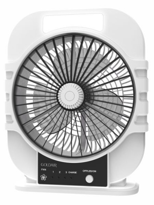 Goldair rechargeable Floor Fan Model number GBF 809