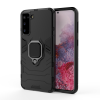 CellTime ™ Galaxy S21 Shockproof Black Panther Magnetic Ring Stand Cover Photo