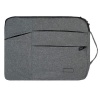 WiWU 4 Multi Pocket Travel Laptop Bag Sleeve For 15.6" Laptops Grey Photo