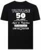 Vintage 50 Aged To Perfection Good Tshirt Photo