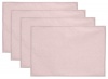 PepperSt Placemat Set - 100% Cotton - Pale Pink Photo