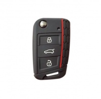 SSA Silicone Key Cover Fob Case Compatible with Volkswagen MK 7 Full