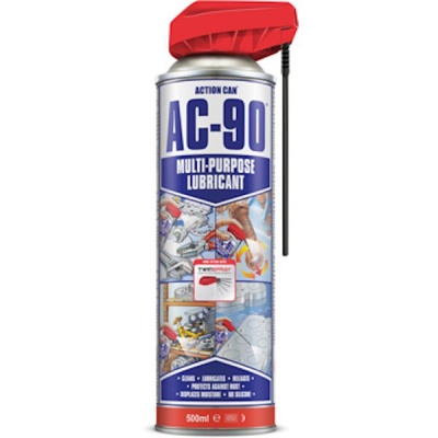 Photo of Action Can Multi Purpose Lube Ac-90 Lpg Twin Spray 500Ml
