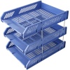 DELI 3-Tier Letter Tray -Plastic Photo