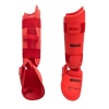 SMAI WKF Shin Insteps Red Photo