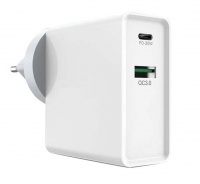 Superfly 48W Dual USB PD and QC Wall Charger White