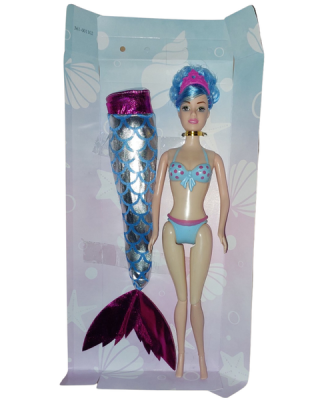 Mermaid Princess with Removable Tail