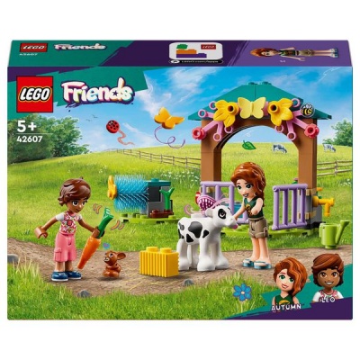 LEGO ® Friends Autumn’s Baby Cow Shed 42607 Building Toy Set 79 Pieces