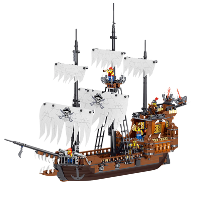 Zhe Gao Pirate Ship Wanderer Building Set QL1802 1171 Pieces