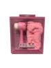 Makeup Headband & Facial Cleanser Kit Pink Photo