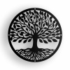 Unexpected Worx Tree of Life Wall Art 1 - Metal In Statin Black Finish - By Photo