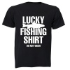 BuyAbility Lucky Fishing Shirt - Adults - T-Shirt Photo