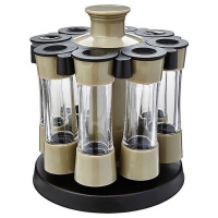 Kitchen 360 Rotating Rack Seasoning Jar For Kitchen Spices