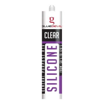 Glue Devil Silicone Gd7 260ml Clear 2 Pack