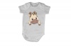 Peeking Giraffe - SS - Baby Grow Photo