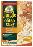 Jungle Oatso Easy Caramel Flavour Instant Oats 500g