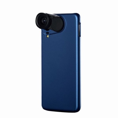 Photo of Snapfun Protective Case & Wide Angle Macro Lenses for HUAWEI H20 - Blue