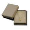 Shimansky 14KW Oval Peridot Fancy Gem & Diamond Pendant & Earring Set Photo