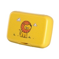 Leonardo Lunchbox for Children BPA Free BAMBINI Yellow Lion