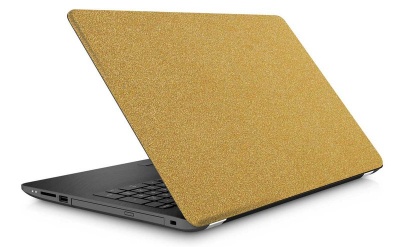 Photo of Graffiti Laptop Skin Gold Bling