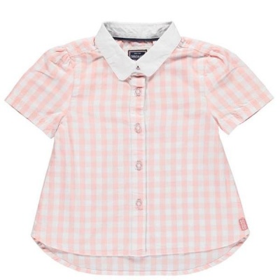 Photo of Soulcal Infant Girls Short Sleeve Shirt - Pink Gingham