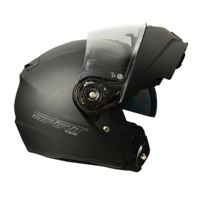 Photo of Spirit Fusion Black Motorcycle Helmet
