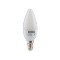 Eurolux Warm White E14 7W Opal Candle Plastic LED