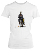 PepperSt Ladies White T-Shirt - Guardian Hound Photo