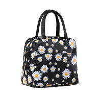 Daisy Thermal Insulated Lunch Tote with Front Pocket