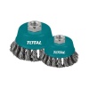 Total Tools TOTAL Cup Brush 125mm Wire With Nut Photo