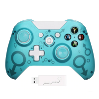 24G Wireless Game Controller suitable for XboxOnePS3PC Blue
