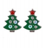 SilverCity Christmas Gift - Christmas Tree With Zircon's Earrings Photo