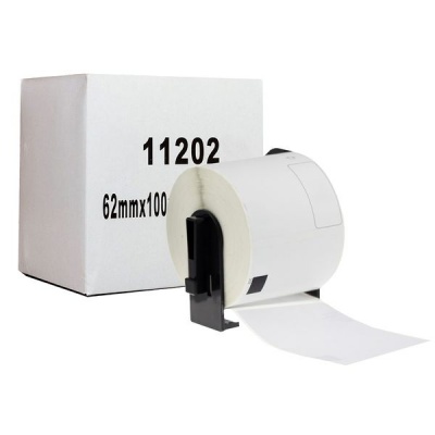 Photo of 11202 Shipping Thermal Labels 62mm × 100mm DK11202 Replacement