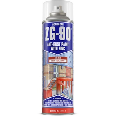 Photo of Action Can Anti Rust Spray Zg-90 Red 500Ml