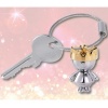 Troika Keyring Little King - Silver & Gold Photo
