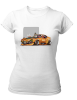PepperSt Ladies White T-Shirt - Racing Fever Photo