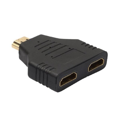 Photo of Digital World 1080p 1" 2 HDMI Splitter Adapter 1 Male to 2 Female Adapter DW1M22F
