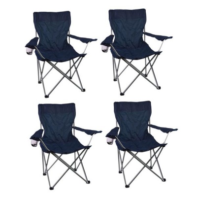 Photo of Eco Outdoor Chair Set of 4 - Blue