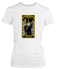 PepperSt Ladies White T-Shirt - Three of Swords Photo