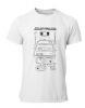PepperSt Mens White T-Shirt - Super Entertainment System Photo